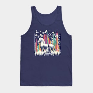 Buddha Unicorn Crypto Startup Religious Believer Sarcastic Tank Top